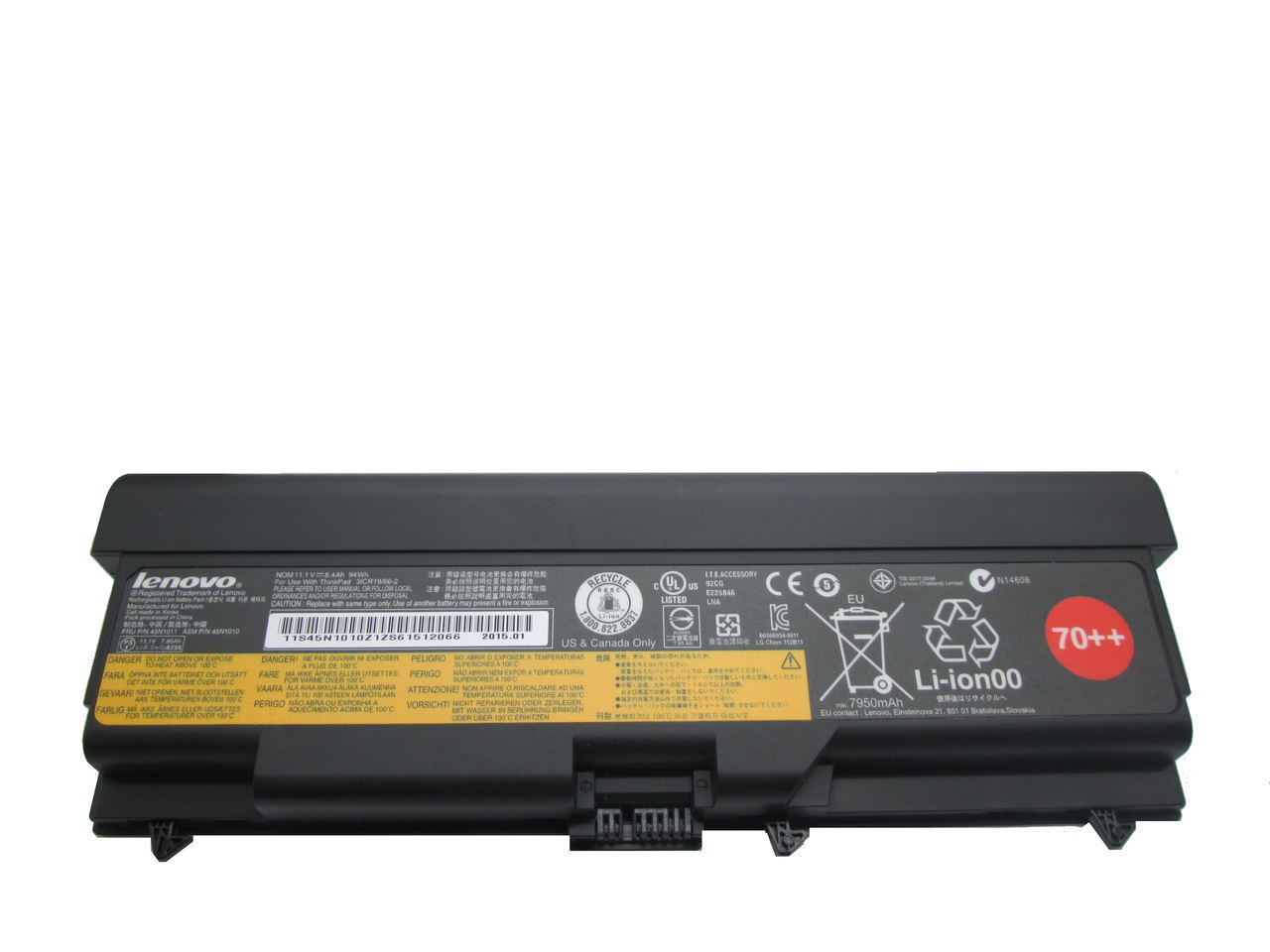 LENOVO THINKPAD T430 L420 L520 T530 9 CELDAS BATERÍA 45N1007