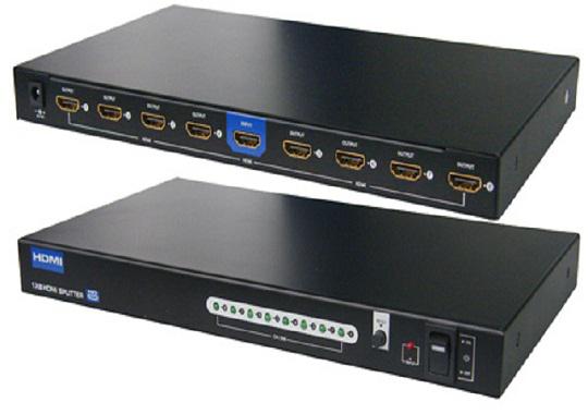 TVC UTP508HDA1- VIDEO HDMI SPLITTER/ SALIDA PARA 8 MONITRES HDMI/ 1080P&I/720P&I/ALCANCE 15 METROS