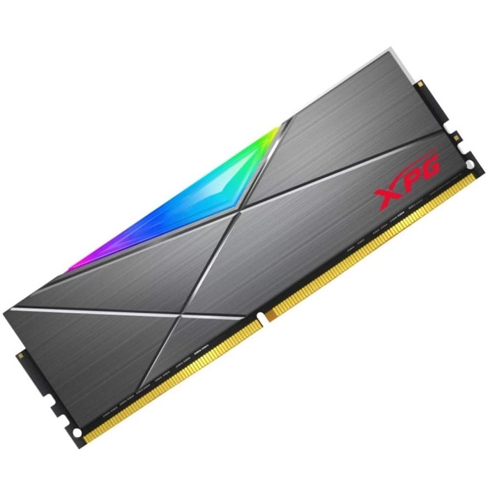 MEMORIA RAM DIMM ADATA XPG D50 8GB 3600MHZ, DISIPADOR TITANIO AAX4U36008G18I-ST50