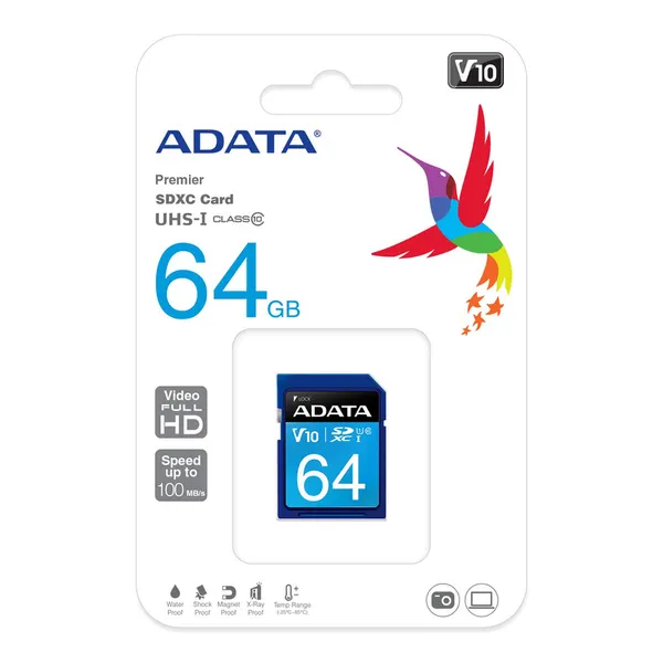 Memoria SD ADATA PREMIER SDXC 64 Gb