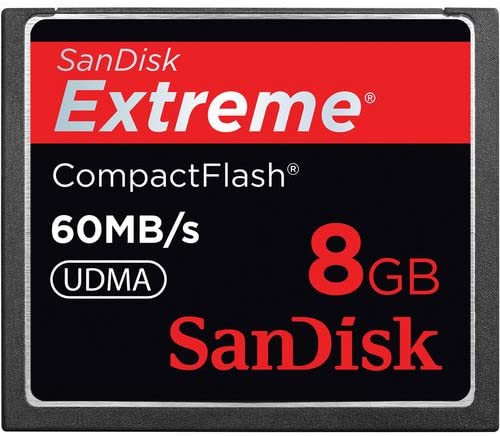 SanDisk Extreme 8GB Compact Flash Card CF 60MB/s 400x UDMA