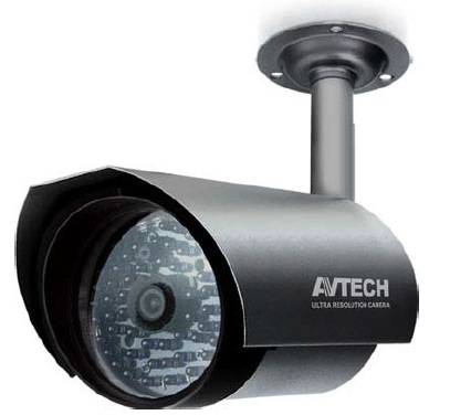 AVTECH AVC169- CAMARA BULLET/ 960H/ D&N/ 700 TVL/ 1/3 COLOR CCD HR/ LENTE 6MM/ 56 LEDS IR/40 METROS/ IP67