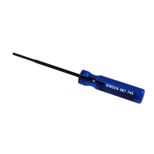 Techni-Pro 487-745 3/32 x 3" Slotted Pocket Clip Screwdriver