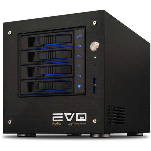 Studio Network Solutions Servidor NAS EVO Prodigy de 16 TB y 4 bahÃ­as (4 x 4 TB)