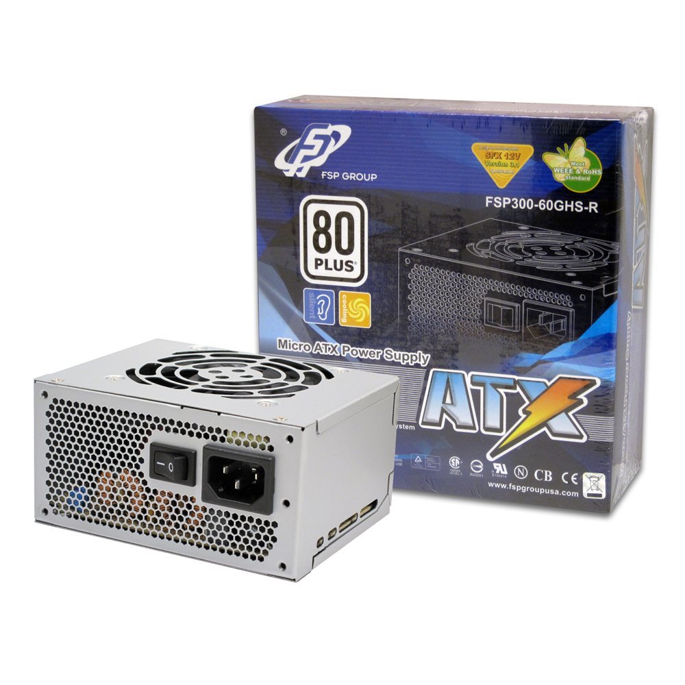 FSP Group Mini ITX / Micro ATX / SFX 300W 80 Plus Certification Power Supply (FSP300-60GHS)