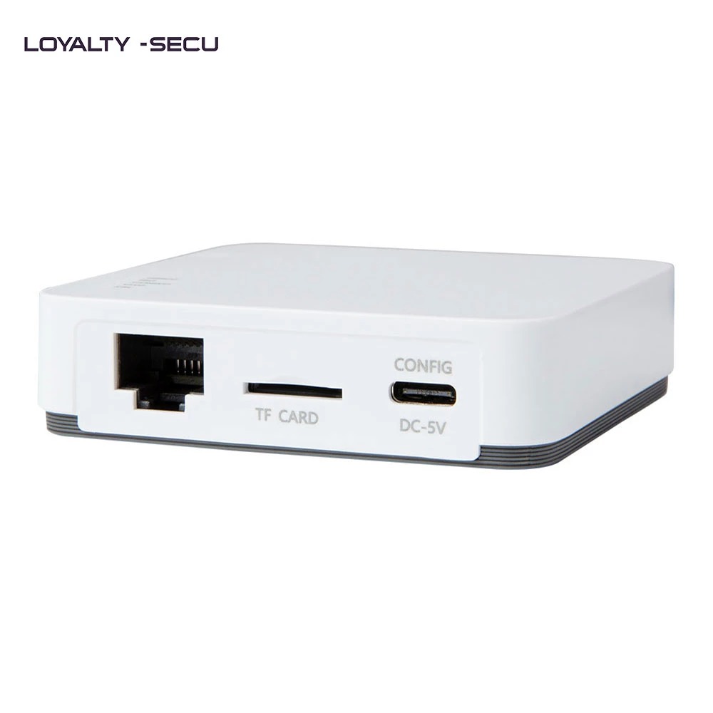 LOYALTY-SECU RJ45 red Ethernet 3 USB 2,0 Android servidor de impresión de impresora adaptador blanco.