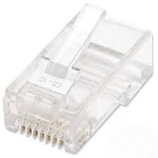 PLUG RJ45 CAT 6 UTP MULTIFILAR 100 PZAS