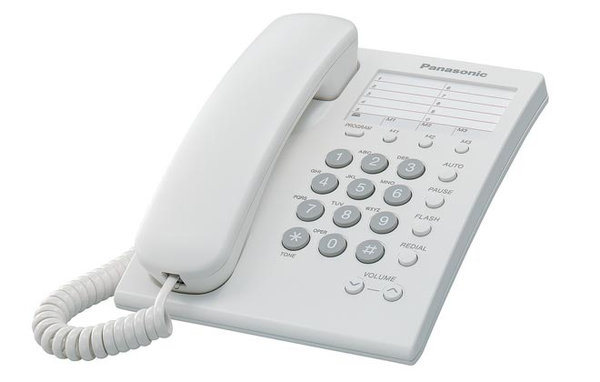 Teléfono Analógico PANASONIC KX-TS550MEW