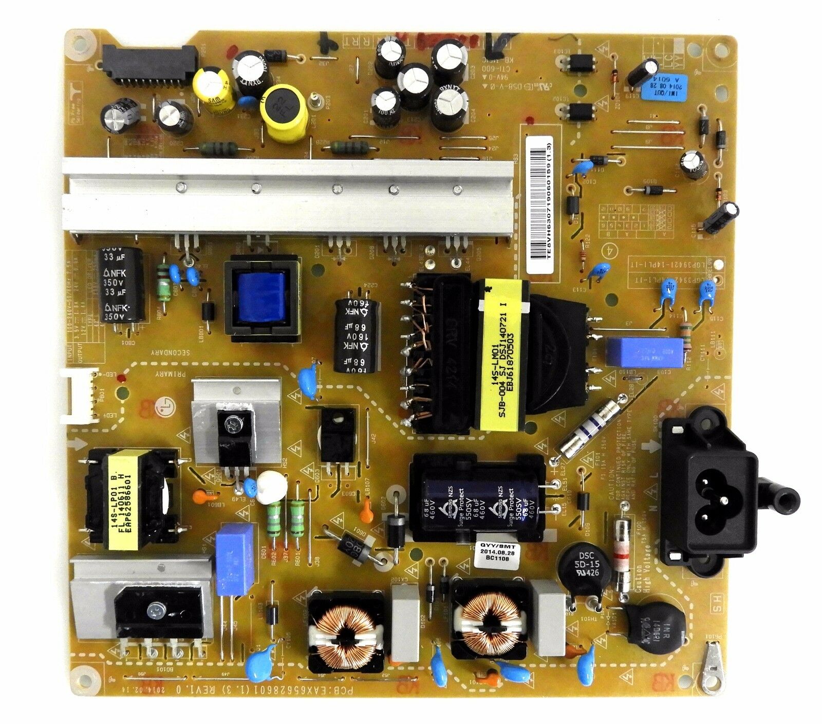 LG 42LS33A-5D Power Supply Board EAY63071906 EAX65628601