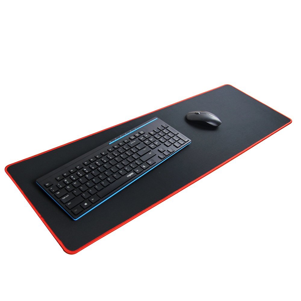 LIEBIRD Extended Xxl Gaming Mouse Pad - Portable Large Desk Pad for Laptop - Non-slip Rubber Base