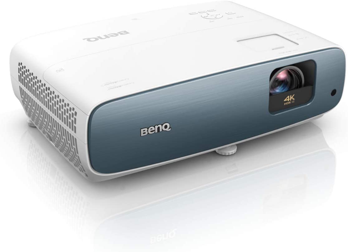 BenQ TK850i True 4K HDR-PRO Smart Home Entertainment Projector alimentado por Android TV | 3000 lúmenes | 98% Rec.709 | Cambio de lente y piedra clave para una fácil configuración | Proyector 3D para observadores de atracones y deportes
