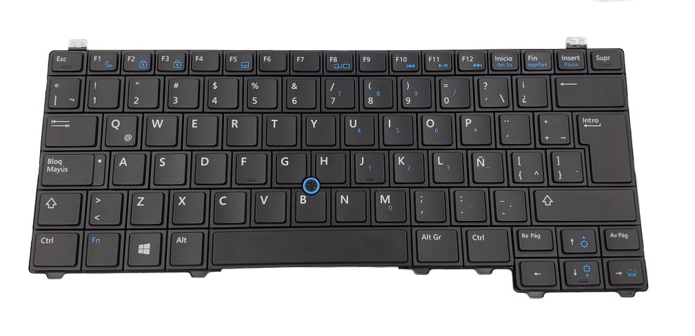 Teclado para DELL Latitude E5440 Latin Spanish Black