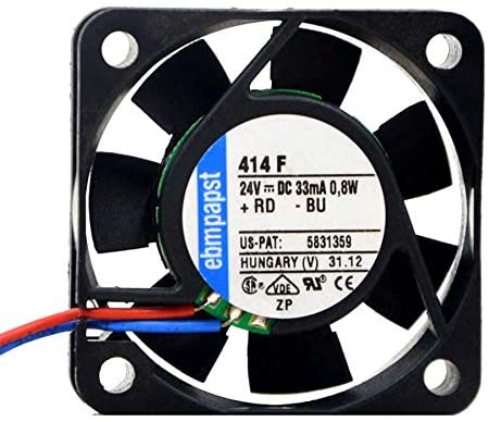 EBMPAPST TYP 414F 24V 0.8W 4CM 4010 Inverter Cooling Fan 3-wire