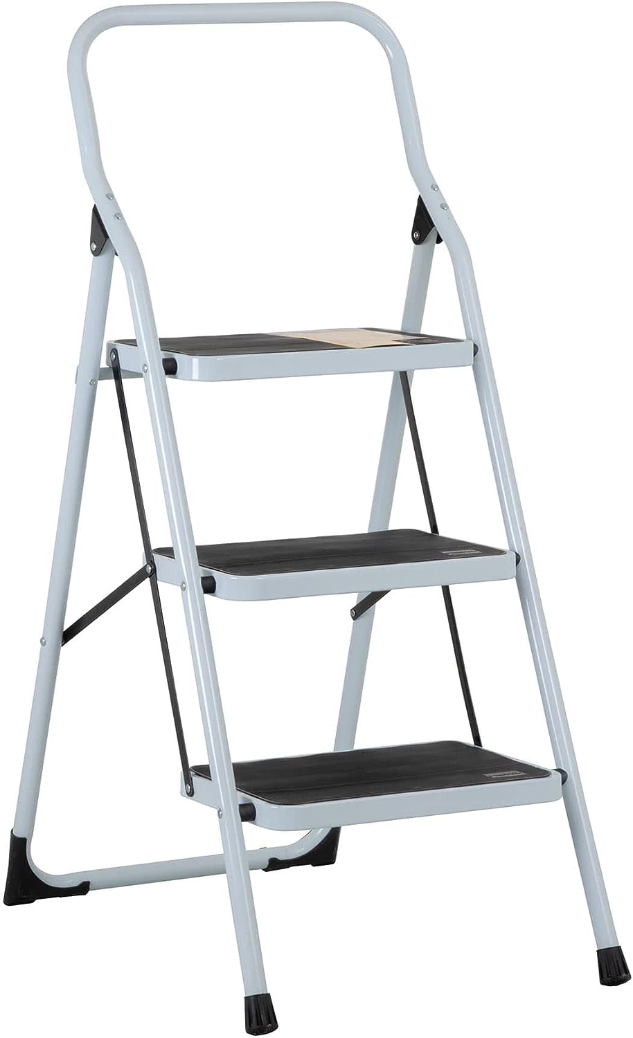 Pretul ESTU-3P, Escalera tubular, plegable, 3 peldaños