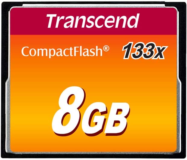 Transcend TS2GCF133 - Tarjeta de memoria CompactFlash  8GB