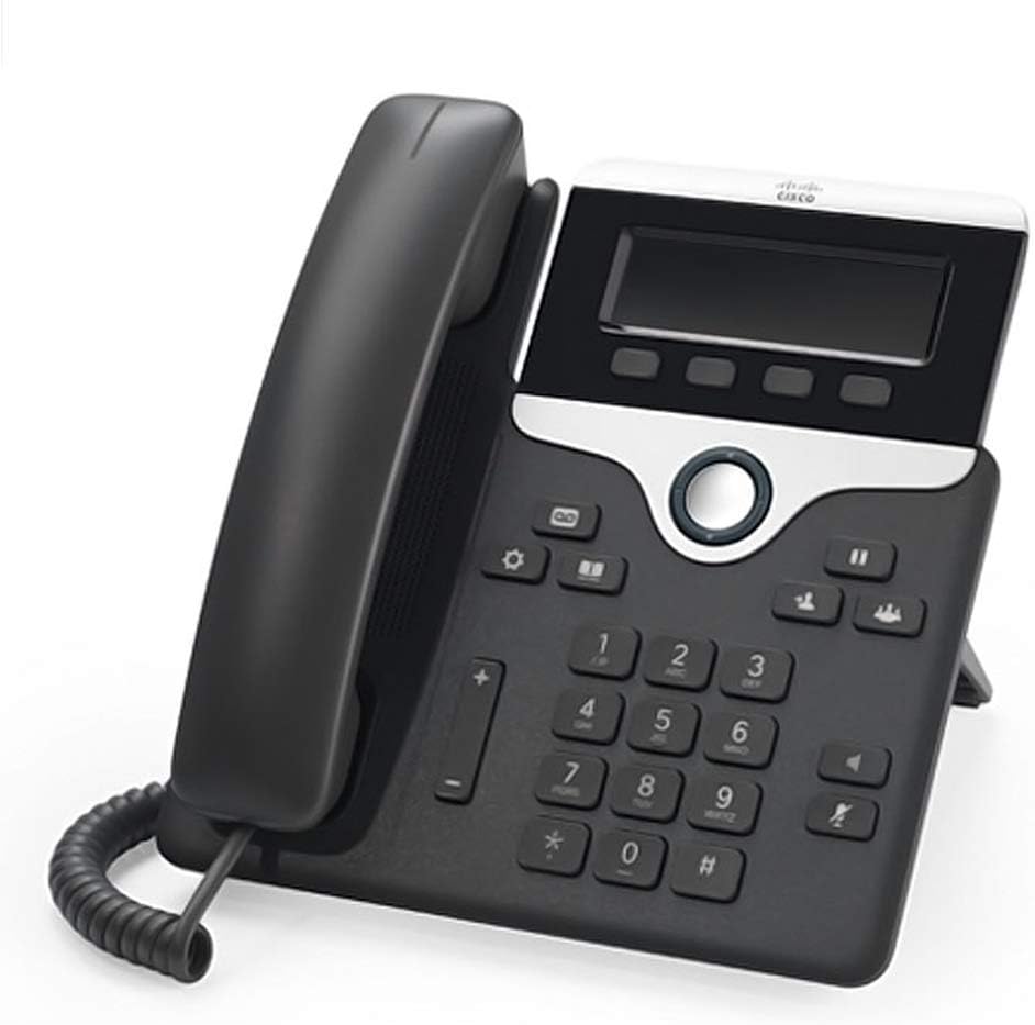 Teléfono  CISCO CP-7811-K9= - Negro, Plata
