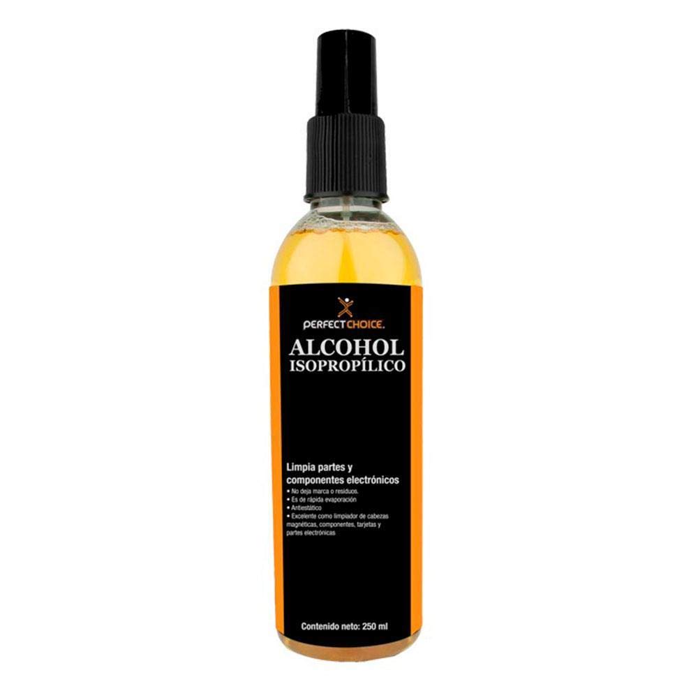 Alcohol Isopropilico Perfect Choice PC-034087 para limpieza de 250ml.