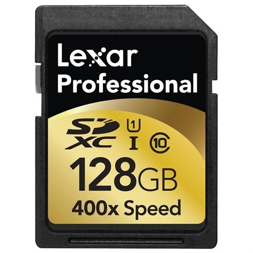 Lexar Profesional 400x 128GB SDXC Flash Memory Card