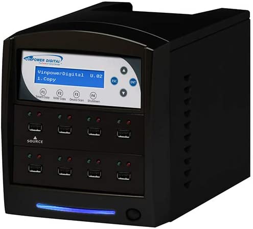 Vinpower Digital USBShark Duplicador de Unidad Flash USB no Empotrado, 7 Objetivos (Alta Velocidad)