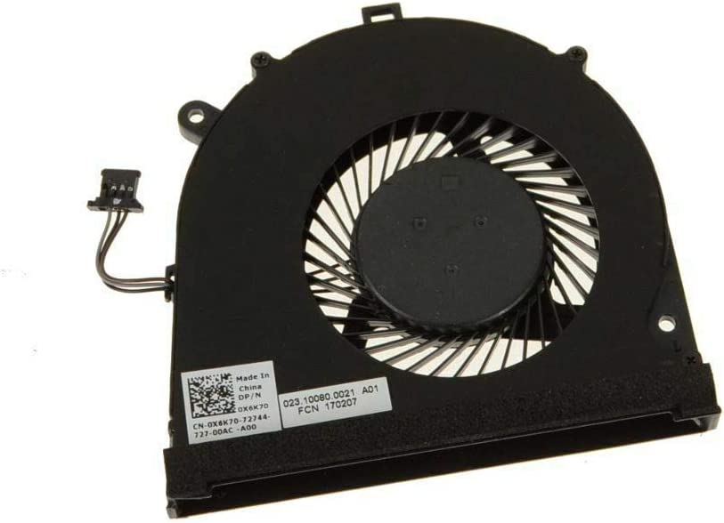 HK-Part Ventilador para Dell Latitude 3480 CPU ventilador - X6K70 CN-0X6K70