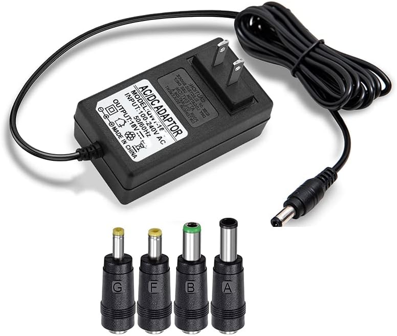Adaptador de fuente de alimentación de CA CC de 18 V, 2.5 A, compatible con Altec Lansing Rockbox XL IMW999 STL Altec Lansing IMW889 IMW1500 T612 Altavoz Brookstone Big Blue Studio Party Bluetooth Cable de cargador