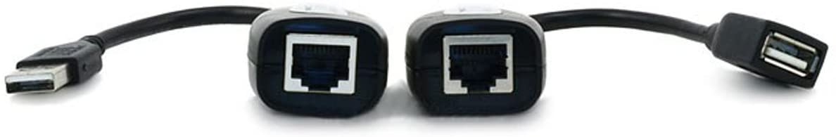 Monoprice - Extensor USB a través de la conexión CAT5E o CAT6 de hasta 150 pies