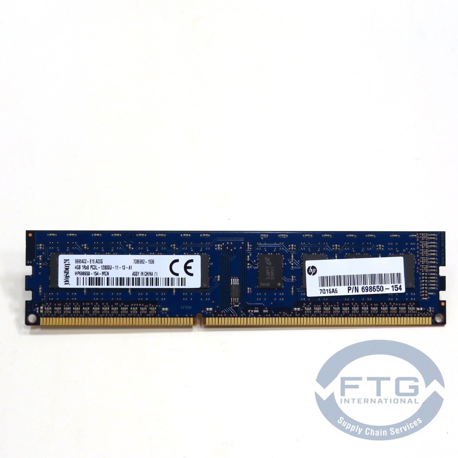 HP 698650-154 / HP698650-154-MCN MEMORY - 4GB 1Rx8 PC3L-12800U-11-13-A1