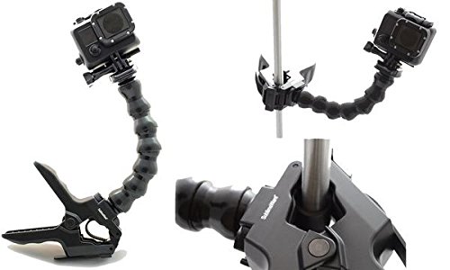 Jaws Flex Clamp Mount Camera Flexible Adjustable Gooseneck G