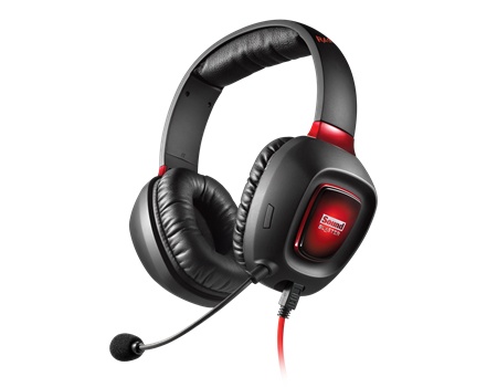 Creative Labs Audífonos Gamer Sound Blaster Tactic3D Rage USB V2.0 para PS4, Alámbrico, 1.2 Metros, 3.5mm/USB, Negro/Rojo SKU: 70GH023000004