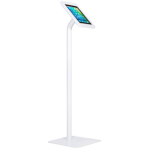 The Joy Factory Elevate II Floor Stand Kiosk for iPad 9.7 5th Gen  iPad Air White.