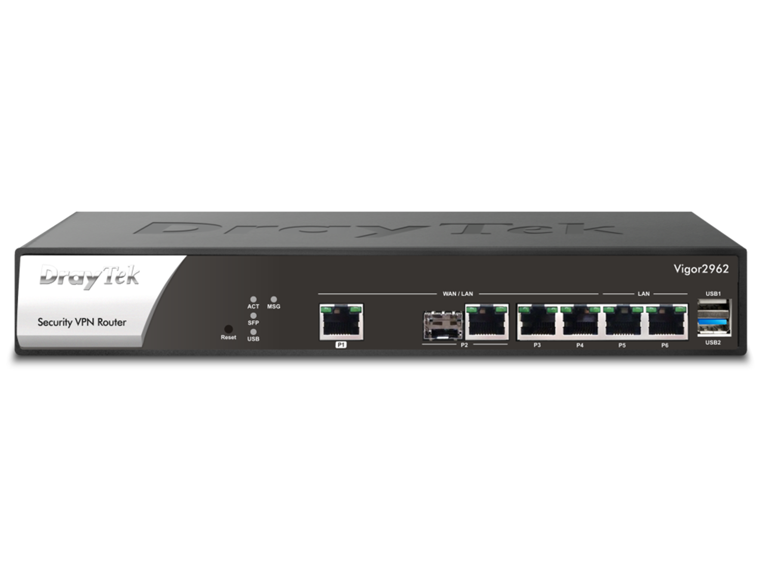 DrayTek Vigor2962 High Performance Dual-WAN Router/VPN Gateway.