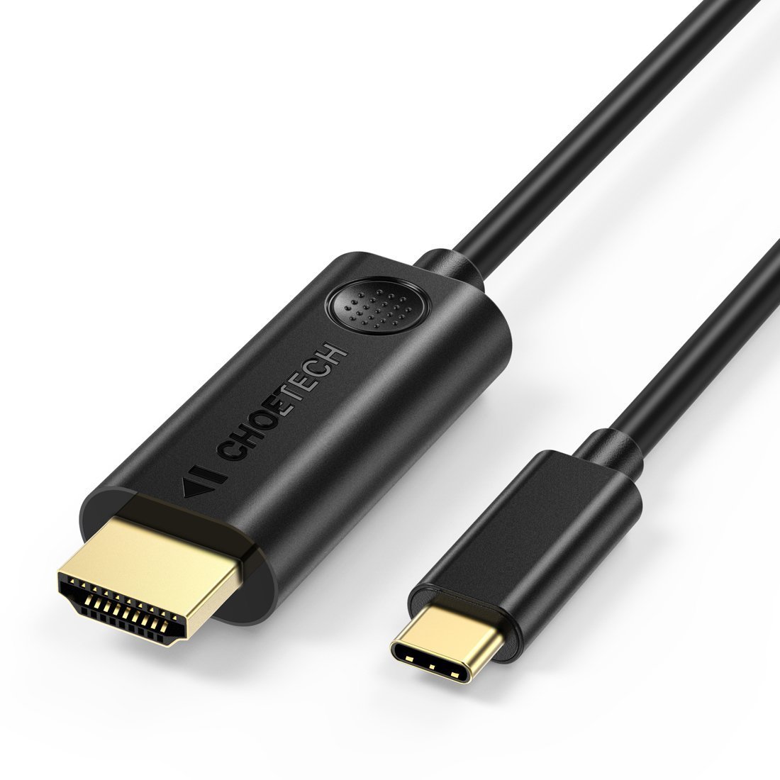 CHOETECH Cable USB C a HDMI (1.8m) Cable USB 3.1 Tipo C a HDMI (Thunderbolt 3 compatibles) para 2017/2016 MacBook Pro, iMac 2017, Galaxy Note 8/S8/S8 Plus, Huawei Mate 10 Pro/Huawei Mate 10