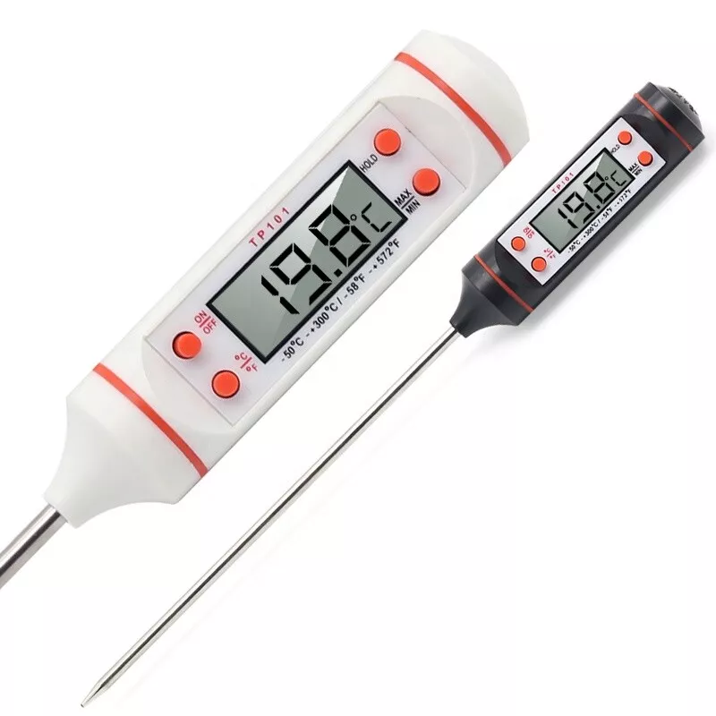 HERRAMIENTA DE MEDICIÓN PARA EL HOGAR, COCINA, PARRILLA, CARNE, LCD, ALIMENTOS, TP-101, INSTANTÁNEA