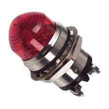 Dialight 556 – 1104 – 304 °F Montaje en panel indicador  LED rojo 24 V