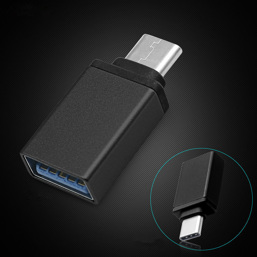 USB 3.0 Female to USB 3.1 Type C Male Converter OTG Adapter Aluminium BF/L