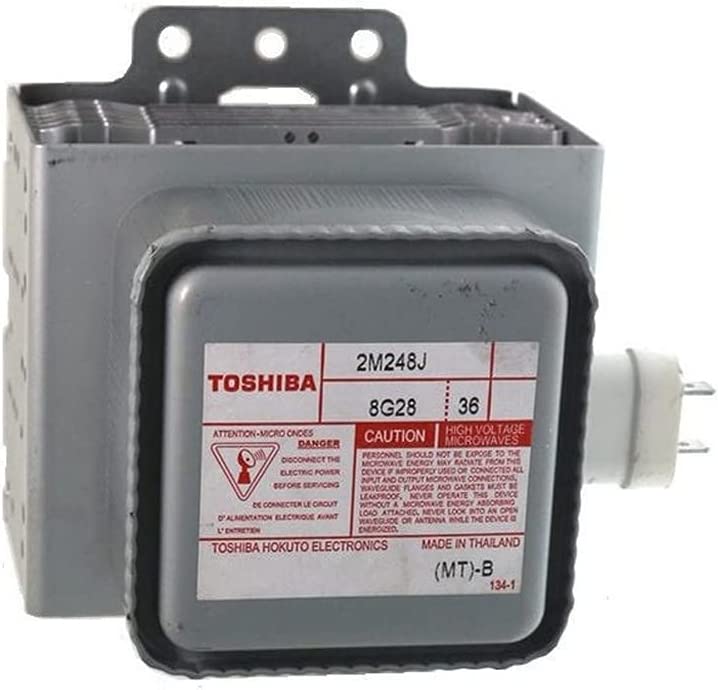Horno de microondas Magnetron de refrigeración por viento 1000 W 2M248J para piezas de microondas Toshiba reemplazar 2M219J/2M226/2M253J 2M248J