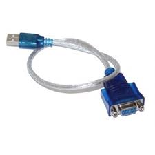 CABLE CONVERTIDOR USB A SERIAL DB9 RS232 HEMBRA