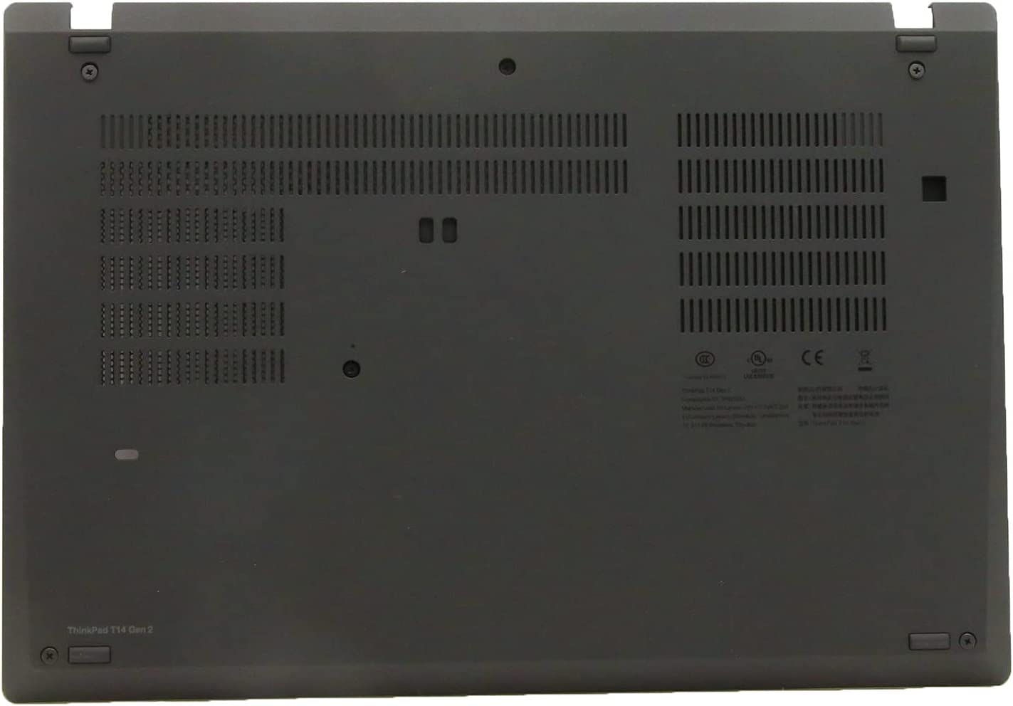 NODRLIN 5CB0Z69525 Bottom Cover Base Lower Case for Lenovo Thinkpad T14 Gen 2 20W0 20W1