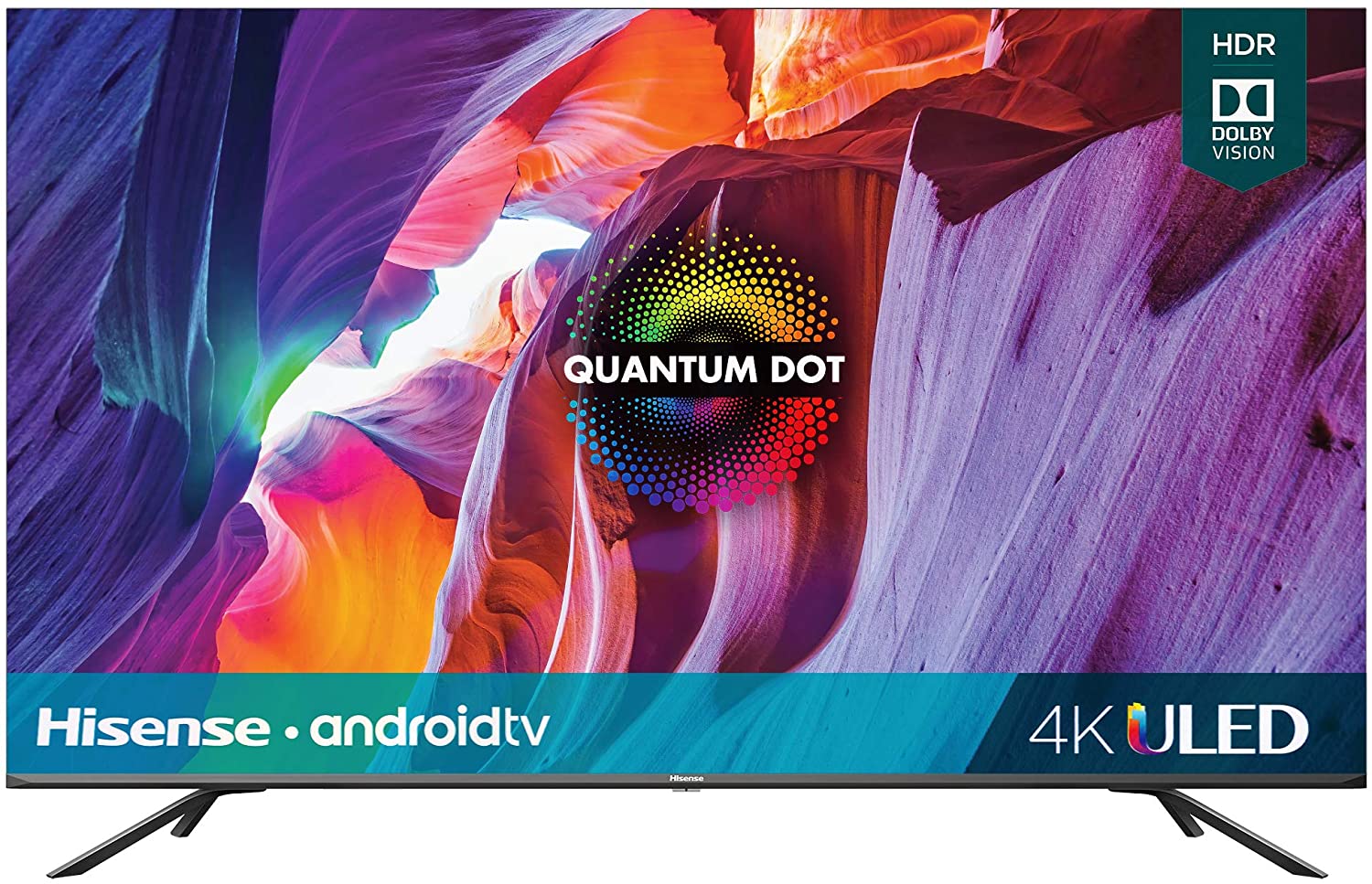 Hisense 55H8G Quantum Series 55-Inch Android 4K ULED Smart TV