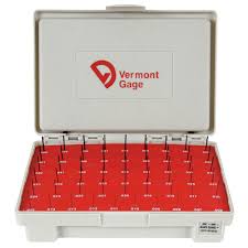 VERMONT GAGE ??901100100 Juego de calibres de pasador con revestimiento de óxido negro tipo dimensional  5VUC9