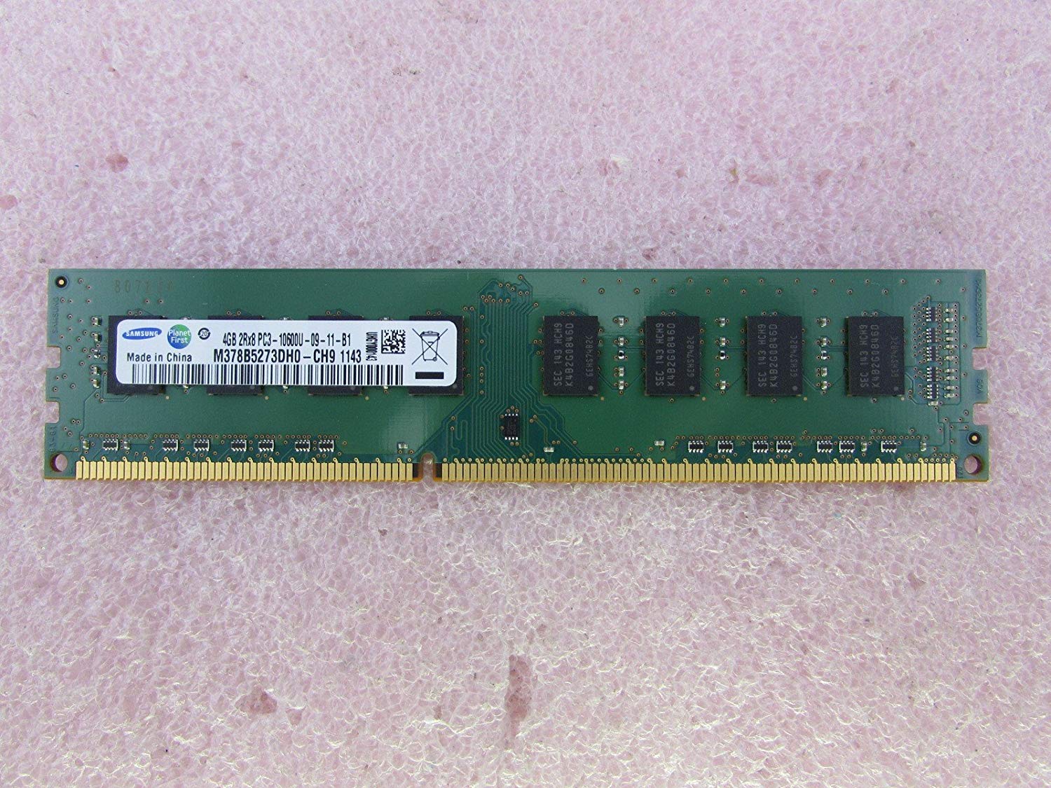 Samsung DDR3 4 GB 1333 MHz DDR3 – 1333, M378B5273DH0-CH9