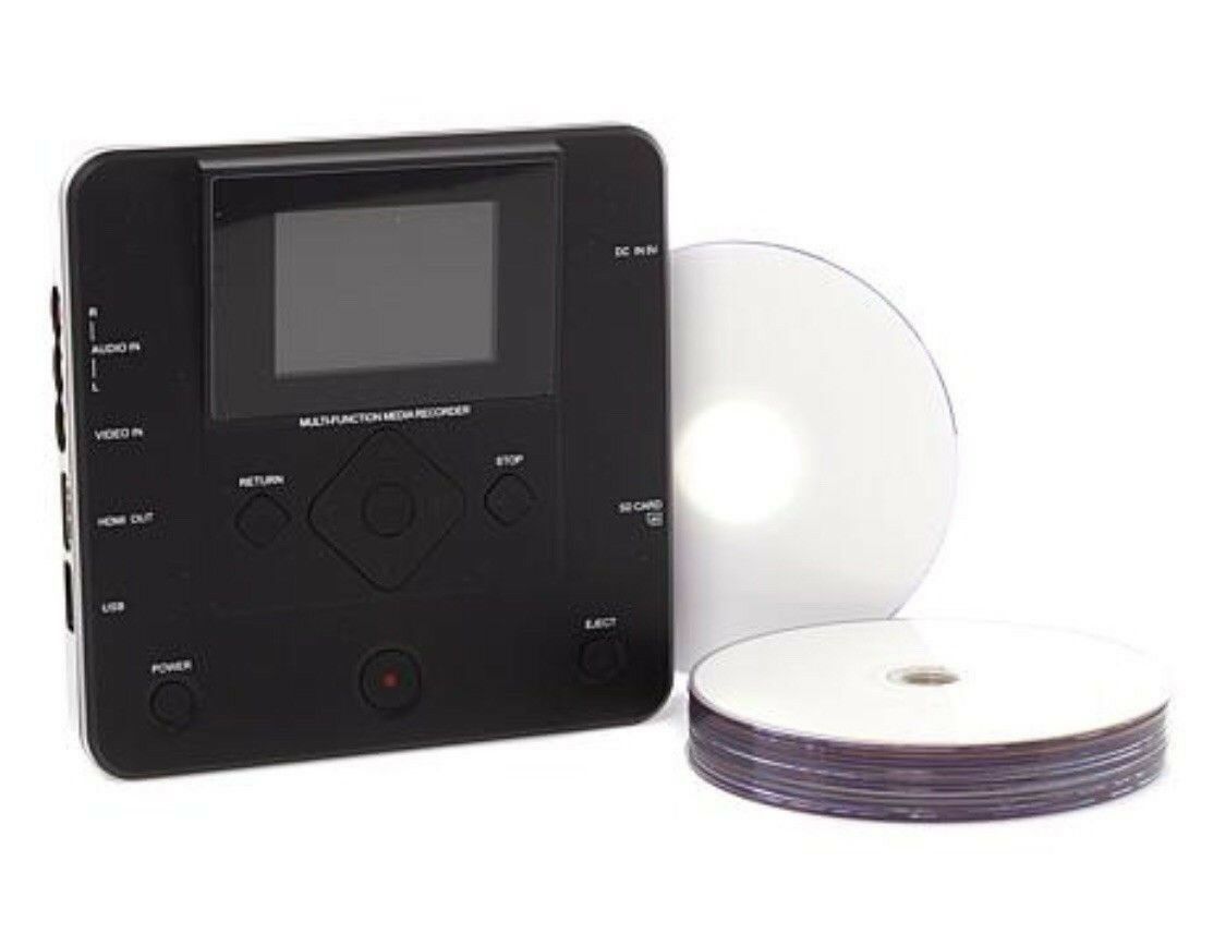 Protis PT-1192 Multi-Media DVD Recorder plus 15 DVD discs