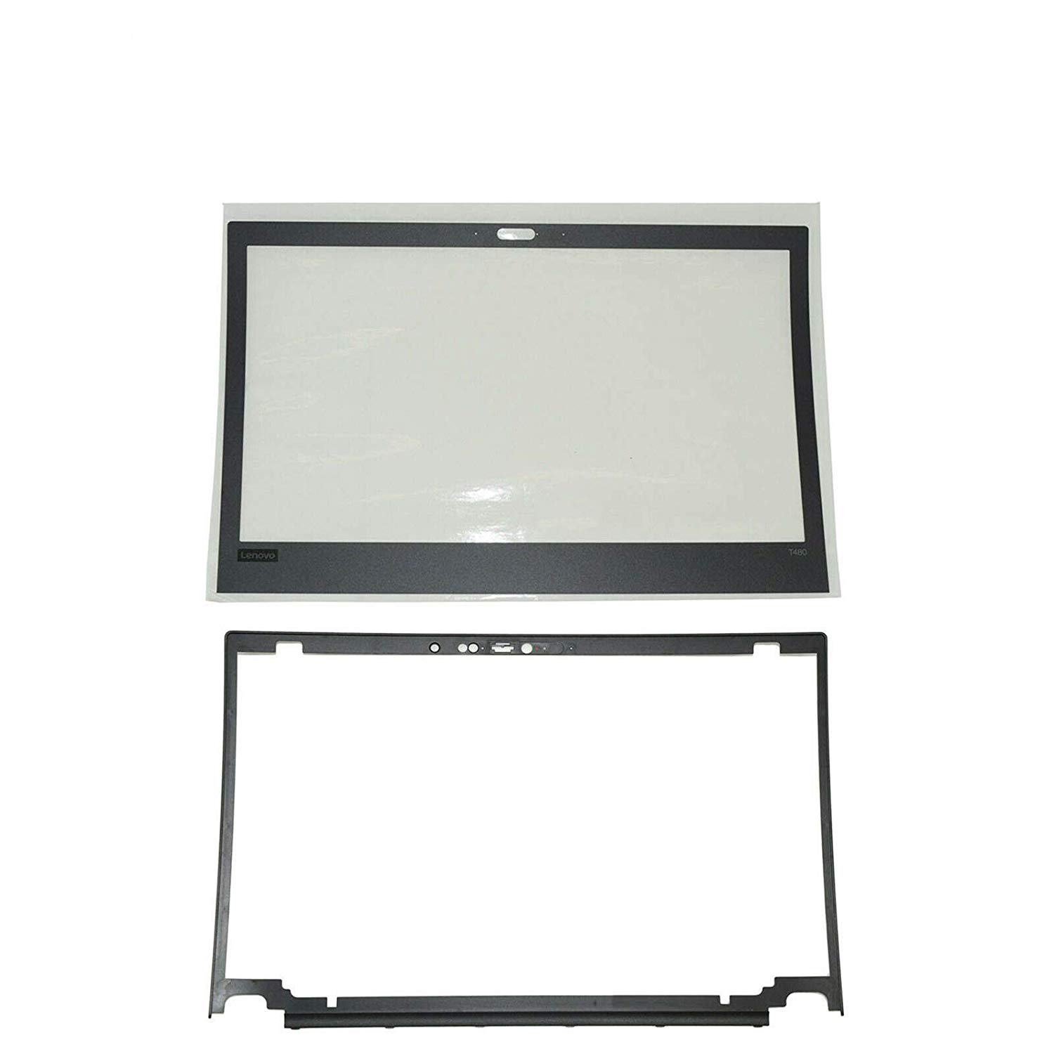 01YR487 for Lenovo Thinkpad T480 LCD Bezel Kit Sheet, Camera Cover, Frame