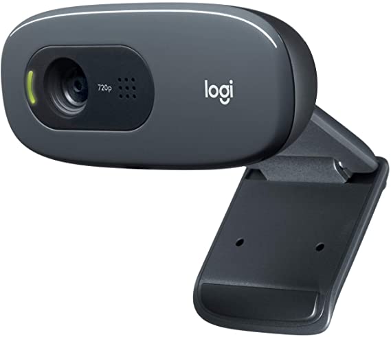 Logitech Webcam C270, 3MP, 1280 x 720 Pixeles, USB 2.0, Negro