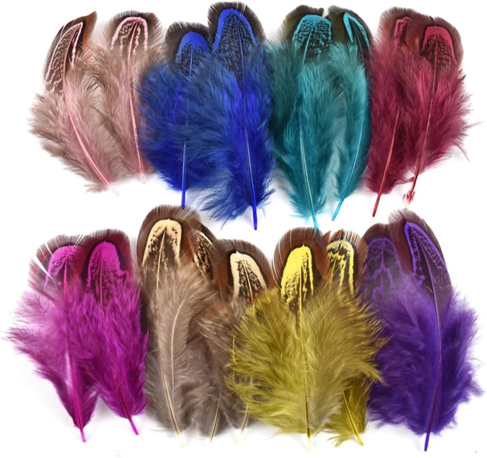 PLUMAS DE AVESTRUZ FAISÁN POLLO, PAVO, PAVO, PLUMA DE PAVO REAL, ACCESORIOS PARA DECORACIÓN DE MANUALIDADES, 12 UNIDADES, 20 UNIDADES