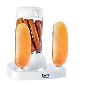 Knox Maquina de Hot Dog con 2 calentadores de pan.