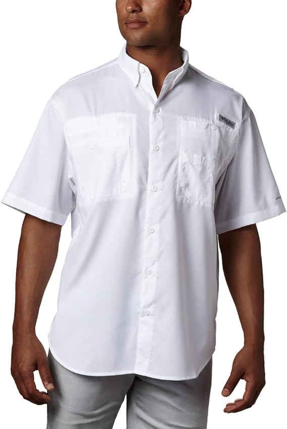 COLUMBIA MEN S TAMIAMI II SHORT SLEEVE SHIRT.