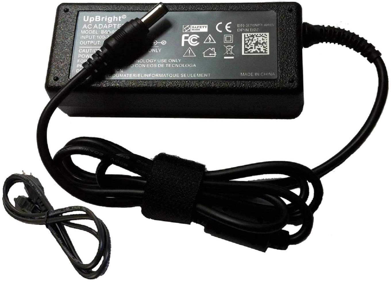 upbright AC/DC Adapter para LG Electronics Mundial 24lf452b 24lf452b-pu 24lf452 a 24" HDTV LED LCD HD TV Power Supply Cord Cable PS Cargador Mains PSU