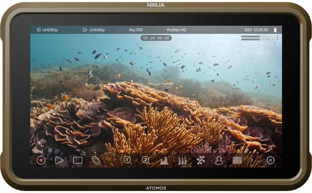 ATOMNJ004A-tomos Ninja Monitor de grabación HDMI 4K de 5.2"