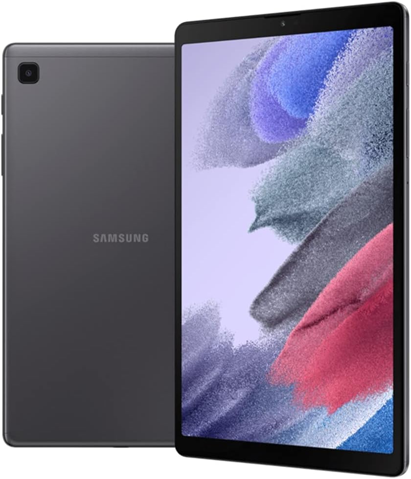 Samsung Galaxy Tab A7 Lite de 8.7 pulgadas (2021, WiFi + celular) 32GB 4G LTE Tablet y teléfono (hace llamadas) GSM desbloqueado, modelo internacional con cubo de carga US SM-T225 (gris, LTE+WiFi)